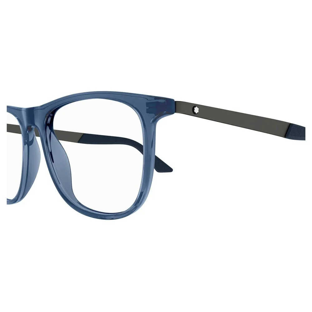 NWT Mont Blanc MB0332o-003 Gray Square 55mm Glasses